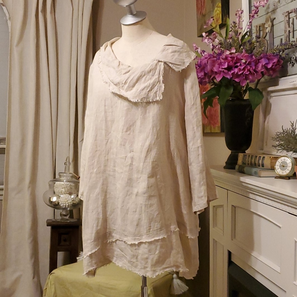 Match Point Linen top